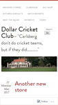 Mobile Screenshot of dollarcricketclub.com